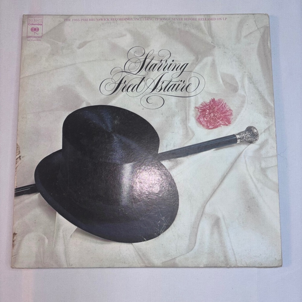 Starring Fred Astaire‎ Columbia Masterworks SG 32472 Vinyl 2 LP 1935-1938